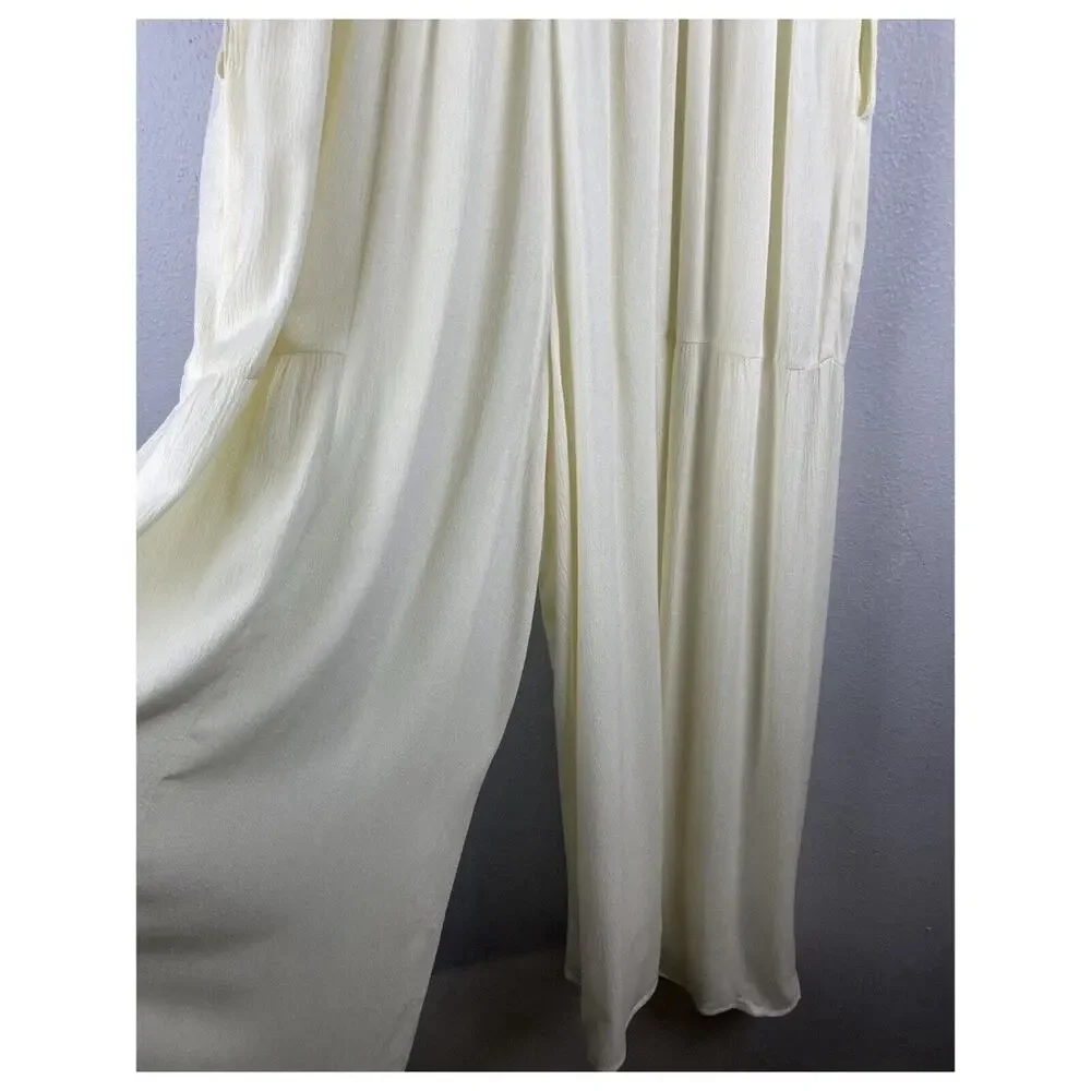Love Stitch Cream Lace Bodice Wide-Leg Jumpsuit - Picture 5 of 13